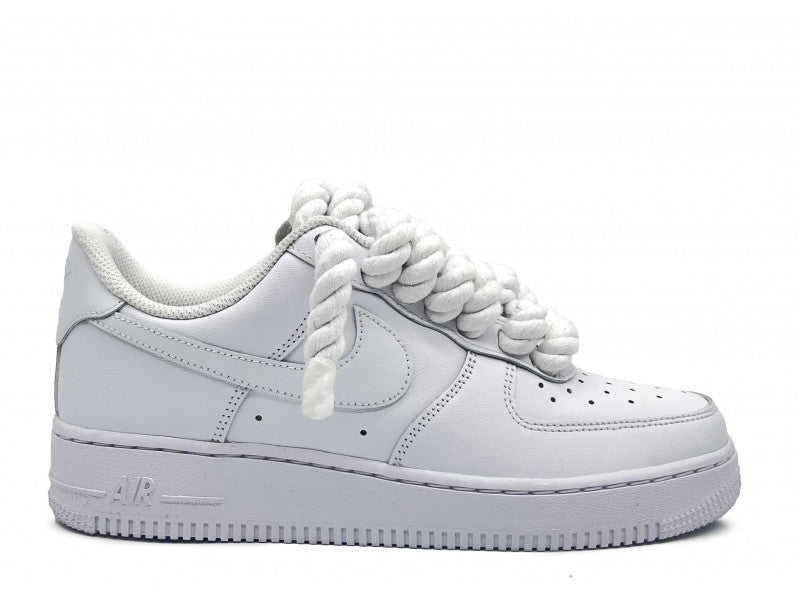 Air Force One White Big Laces White