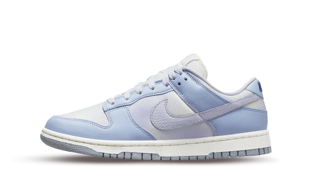 Dunk Low White Blue Airbrush